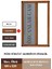 60 x 120 Plise Pileli Sürgülü Sineklik 0-60 x 0-120 Cm(Pencere) Pilise Sineklik Akordiyon 3