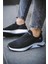 Ossa Slip On Nefes Alan Kalın Taban Erkek Sneaker 4