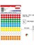 OFC-128 Mıx Color 10 mm Ofis Etiketi- ( 5 Paket ) 1