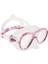 Naxos Yetişkin Dalış Maskesi Şeffaf-Pembe 1
