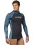 Cobia Mavi Kamuflaj Rashguard Tişört Small 4