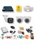 3 Kameralı Set - Araç Yüz ve Insan Tanımalı Hareket Algılayan Gece Görüşlü 5mp Sony Lensli 1080P Full Hd Güvenlik Kamerası Seti 1_4204 2_D136 1