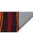 Anadolu El Dokuma Sarı Kırmızı Çizgili Vintage Kilim 5
