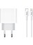 1 alana 1 tanede hediye Force QCH281L Pd Destekli 15W Type-C To Lightning USB Kablolu Şarj Cihazı 1