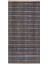 Açik Grı Rengi Çizgili Desen Vintage Kilim 1