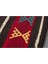 Özel Kırmızı Renk El Dokuma Vintage Kilim 4