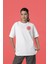 Desenli Ön ve Sırt Baskılı Oversize Unisex Pamuklu Premium Tshirt 2