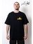Garfield Ön ve Sırt Baskılı Unisex Oversize Tshirt 1