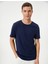 Basic Tişört Slim Fit Bisiklet Yaka Kısa Kollu 4