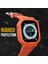 Apple Watch Uyumlu Ultra Ultra 2 Uyumlu 49MM Uyumlu Kordon Ultra Korumalı Armor Zırhlı Silikon Kordon 2