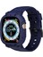 Apple Watch Uyumlu Ultra 2 Se 44 45 mm Uyumlu Kordon Ultra Korumalı Armor Zırh Silikon Kordon 1