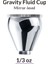Airbrush Premium Mobius Için 1/3 Oz (9.8 Ml) Ayna Düzeyinde Boya Kabı 1