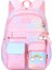 Gradyan Renkli Ilkokul Sırt Çantası Kızlar - Pembe (Yurt Dışından) 1