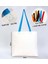 I Love Kaş Turkuaz Renkli Kulp Gabardin Bez Çanta 40X35CM, Baskılı Omuz Çantası, Alışveriş Çantası, Plaj Çantası 2