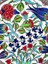 Has Bahçe Motifli 30CM Iznik Çini Tabak 2