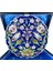 Gece Bahçesi Motifli 25CM Iznik Çini Tabak 1