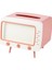 Pembe Tarzı Tissue Box Sevimli Masaüstü Tv Modelleme Pratik Eldiven Kutusu Yükseklik Artırıcı Kâğıt Havlu Tabanı (Yurt Dışından) 1
