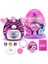 Mini Eggzania Sürpriz Peluş Mor Boynuz 3