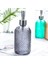 E Stili 400 ml Banyo Için Taşınabilir Sabun Pompalı 400ML Cam Şampuan ve Sıvı El Sabunu Dispenseri (Yurt Dışından) 2
