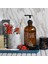 500ML Şampuan Stili 500ML Sabun Pompası Banyo Kahverengi Cam Şampuan Şişesi Basın Pompa Losyon Sıvı Konteyner Duş Jeli Saç Kremi Depolama Şişesi (Yurt Dışından) 3