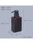 Koyu KAHVERENGI-100ML Stili Plastik Bulaşık Sabunu Dispenseri Banyo Dolum Şişesi Duş Jeli Şampuan Şişesi Basınçlı Sıvı Sabun Dispenserleri (Yurt Dışından) 1