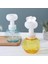 Sarı Stil 300ML 300ML Sıvı Sabun Dağıtıcı Çiçek Şekilli Köpük Pompalı Boş Şişe Net Şişe Duş Jeli Köpük Pompalı Şişe Banyo Araçları (Yurt Dışından) 2