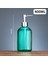 Yeşil Stil Yüksek 400ML Kapasiteli Manuel Sabunluk Temiz Cam El Dezenfektan Şişe Konteyner Basın Boş Şişeler Banyo (Yurt Dışından) 1