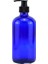Derin Mavi Tarzı 500ML Bulaşık El Sabunu Dispenseri Şişe Mutfak Banyo Şampuan Duş Jeli Cam Dispenseri Sıvı Saklama Kabı ml (Yurt Dışından) 1