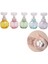 Sarı Stil 300ML 300ML Sıvı Sabun Pompası Çiçek Şekilli Köpük Köpük Şampuan Boş Şişe (Yurt Dışından) 2