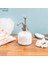 Bir Stil 400ML Yaratıcılık Cam Sıvı Sabun Şişesi Ev Banyo Şampuan Şişesi Losyon Pompalı Şişe Duş Jeli Depolama Kapları Süsler (Yurt Dışından) 4