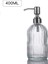 Stili Temizle 400 ml Retro Cam Sabunluk Şişesi Paslanmaz Çelik Pompalı Banyo El Sabunu Şampuan Duş Jeli Cam Şişeler (Yurt Dışından) 1
