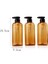 Kahverengi Tarzı 500ML Sabunluk Şişesi Banyo Şampuan Köpük Pompası Şişesi Büyük Kapasiteli Basın Tipi Losyon Duş Jeli Sabun Şişesi (Yurt Dışından) 3