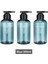 MAVI-300ML Tarzı Banyo Şampuan Şişesi 300ML Sabunluk Vücut Yıkama Saç Kremi Dolum Şişesi Plastik Saklama Kavanozu (Yurt Dışından) 1