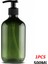 1pc Yeşil 500ML Tarzı Boş Pompa Şişesi Losyon Şampuan Sıvı Konteyner Seyahat Yuvarlak Omuz Losyon Şişesi Plastik Boş Şişe (Yurt Dışından) 1