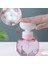 Sarı Stil 300ML Çiçek Damgası Sabunluk Sıvı Sabunluk Sabun Köpük Çiçek Boş Plastik Şişe Duş Jeli Köpük Pompası Şişe (Yurt Dışından) 3