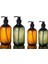 Kahverengi 500ML Tarzı Banyo Taşınabilir Sabunluk Losyon Şampuan Duş Jeli Tutucu Sabun Dispenseri Boş Banyo Pompası Şişesi (Yurt Dışından) 3