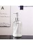 D Stili 400ML Vintage Cam Manuel Basınçlı Sıvı Sabun Dispenser Büyük Kapasiteli Kaymaz Depolama Şişeleri Ev Banyo Aksesuarları Için (Yurt Dışından) 3