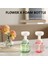 Yeşil Stil 300 ml Sabun Şişesi Çiçek Pompalı Köpüren Losyonlar Dolum Şişesi Sıvı Dağıtıcı Seyahat Banyo Mutfak Için (Yurt Dışından) 5