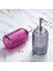 Pembe Tarzı 400ML Cam Sıvı Sabun Dağıtıcıları Şeffaf Losyon Sıvı Sabun Şişesi Taşınabilir Banyo Mutfak Lavabo Aksesuarları (Yurt Dışından) 4