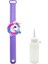 Mor Unicorn 1 Adet Tarzı 20ML Sıvı Sabun El Bileziği El Yıkama Silikon Alkol Dağıtım Bileklik Banyo Yetişkin Çocuk Sıvı Sabun Dispenser (Yurt Dışından) 1