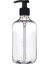 Şeffaf Stil Losyon 500ML Büyük Kapasiteli Plastik Şişe Banyo Losyonu Pompalı Boş Şişe Şampuan Duş Jeli Ev Depolama Şişesi (Yurt Dışından) 1