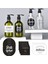 No.12 Tarzı 500ML.9OZ Dolum Yapılabilir Boş Şişeler Seyahat Taşınabilir Sabun Dispenseri Yaprakgeçirmez Losyon Şampuan Vücut Sabunu Şişeleri Etiketlerle (Yurt Dışından) 3