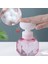 300ML-MAVI Tarzı Köpük Pompalı Şeffaf Plastik Şişe Seyahat Duş Jeli Köpük Pompalı Şişe Banyo Dekor Aracı (Yurt Dışından) 3