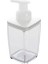 Gri Tarzı 420ML Şeffaf Köpük Pompalı Şişeler Banyo Yüz Temizleyici El Dezenfektanı Sabun Şişeleri Basın Tipi Köpük Dağıtıcı 420ML (Yurt Dışından) 1
