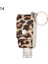 Leopar Tarzı Yeni 30ML Kapaklı El Dezenfektanı Şişesi Taşınabilir Seyahat Kapları El Yıkama Jeli Alt Şişe Anahtarlık Taşıyıcı ile (Yurt Dışından) 1