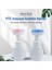 01PEMBE Tarzı Çiçekli Sıvı Sabunluk Köpüklü El Sabunu Plastik Banyo Seyahat Saklama Kavanoz Damga El Sabunu Pompalı Şişe (Yurt Dışından) 2