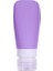 Gerçek Mor Tarzı 90ML Silikon Seyahat Şişesi ml Boş Sıkma Seyahat Kapları Sızdırmaz Doldurulabilir Şampuan Sprey Kondisyoner Losyon Için (Yurt Dışından) 1