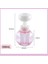 Pembe Tarzı Oyorefd 300ML Şeffaf Çiçekler Köpük Pompalı Şişe Basınç Tipi Köpük Dağıtıcı Yüz Temizleyici El Dezenfektanı Sabun Şişeleri (Yurt Dışından) 1