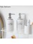 B1 Stili 370ML 1 Adet Modern Sıvı Sabun Şişeleri Seramik Saf Renk Banyo Dezenfektan Şişeleri Bileklikli El Dağıtıcı Tuvalet Aksesuarları (Yurt Dışından) 2