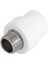 Erkek Nipel Q25X3/4 Pp Beyaz 1